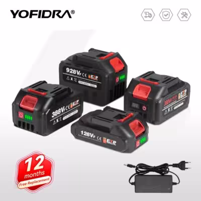 Yofidra 388VF batterie 22500mah 15000mah batterie lithium-ion pour outil électrique