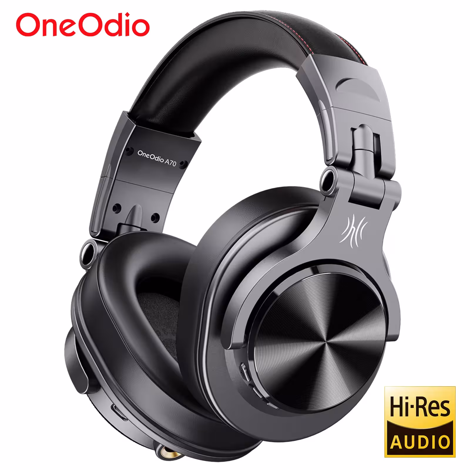 Casque Bluetooth Oneodio Fusion A70 Hi-Res Audio, moniteur de studio professionnel 72H