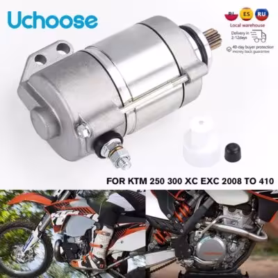 12V Motorcycle Starter Motor KTM 250 300 XC EXC 2008-2016 410W