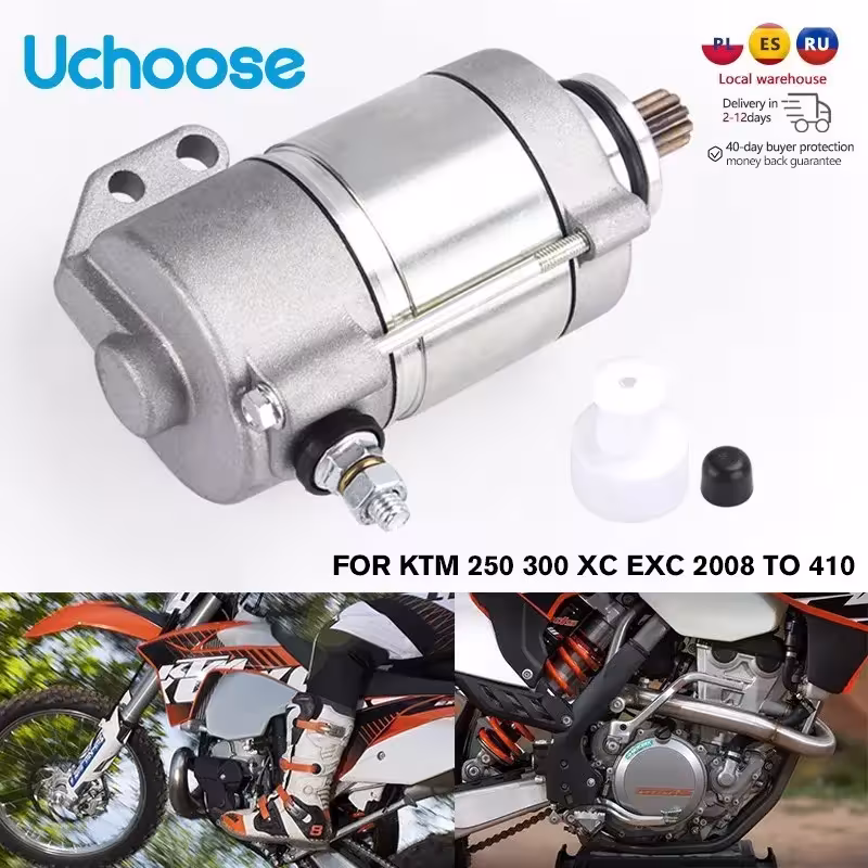 12V Motociklo Starter Variklis KTM 250 300 XC EXC 2008-2016 410W