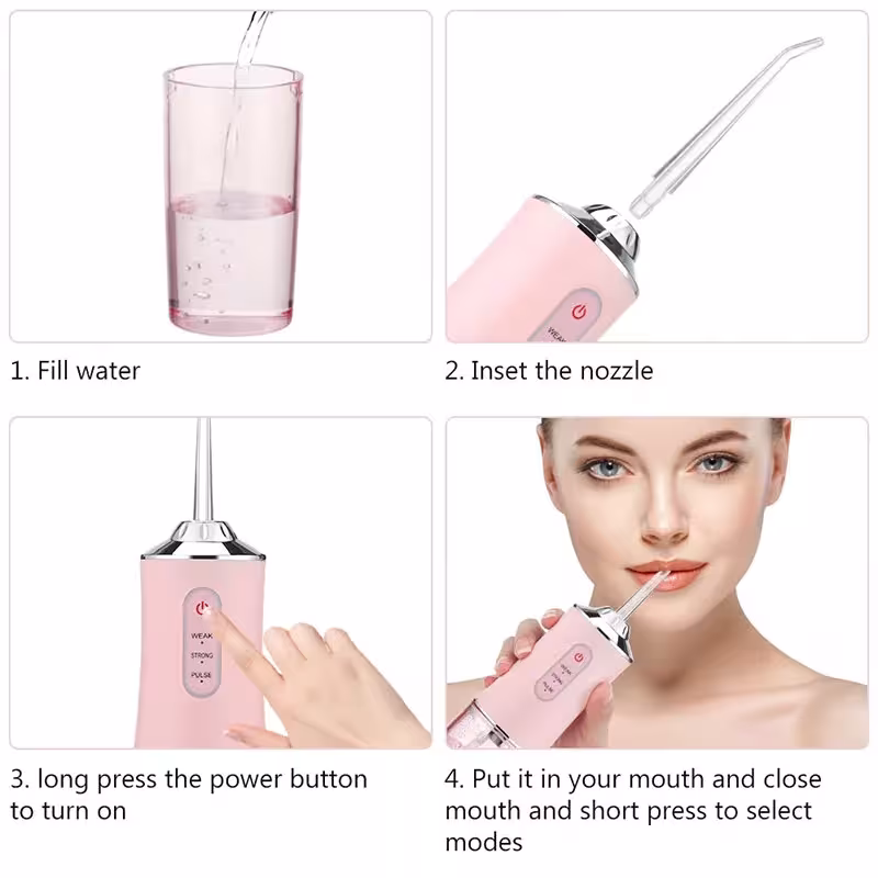vandens oral irrigatorius dantams
