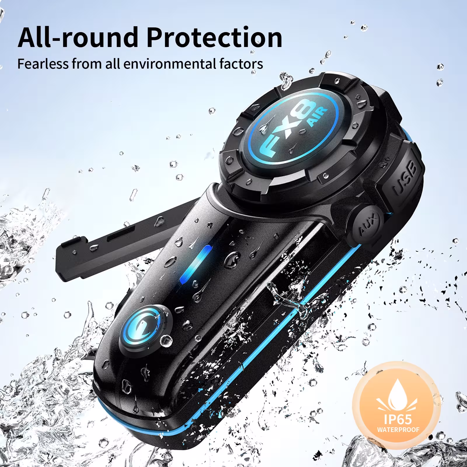 motorcycle helmet Bluetooth headset