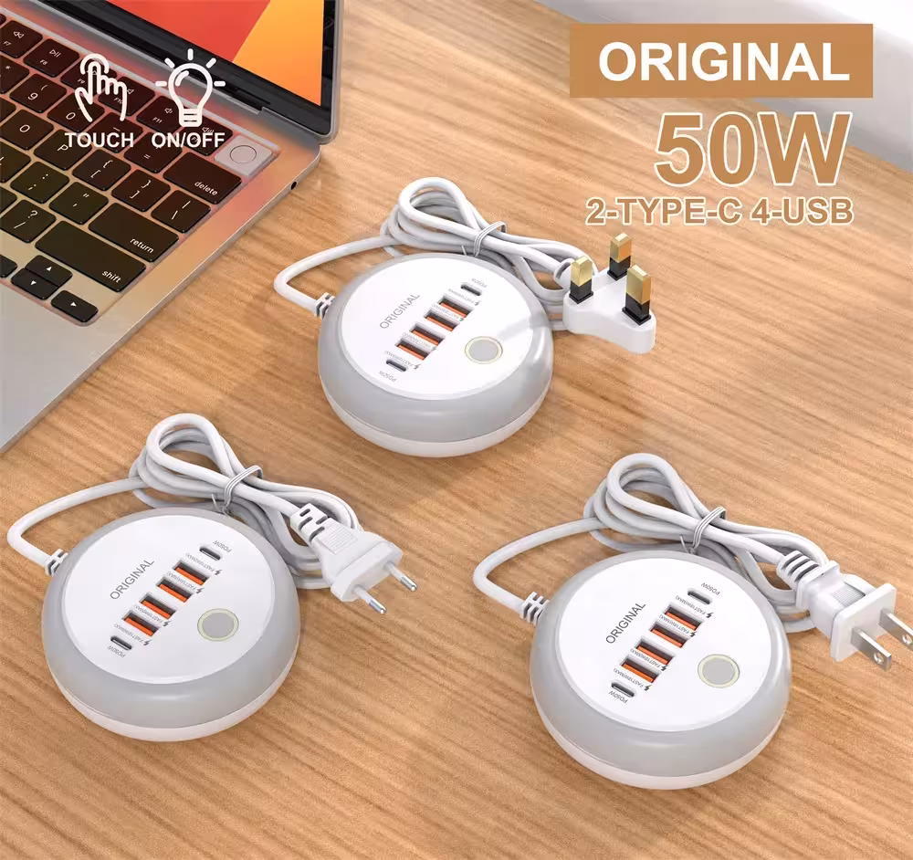 50W greitas įkroviklis USB C
