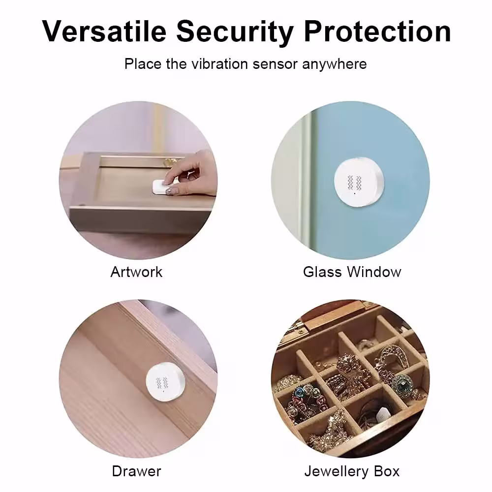 Zigbee vibration sensor