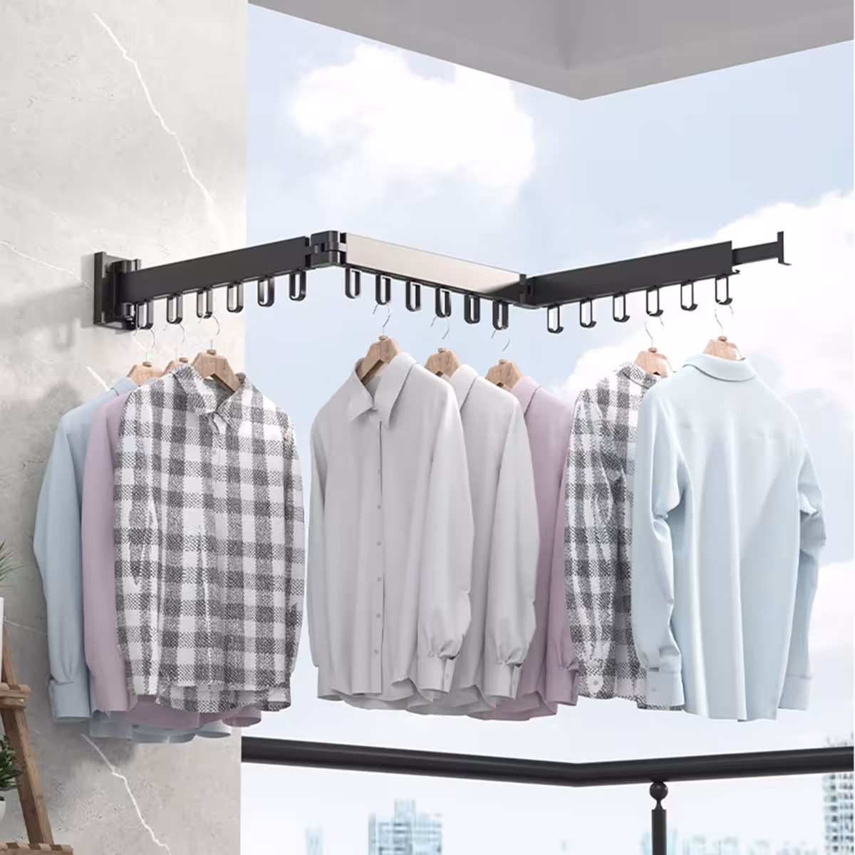 wall-mounted clothes dryer