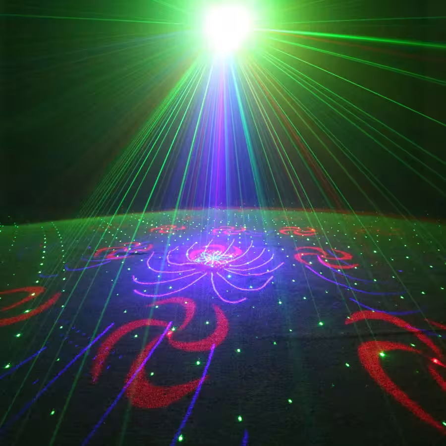 laser disco light projector