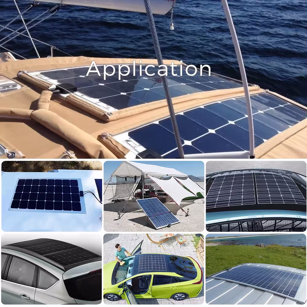 flexibles solarmodul