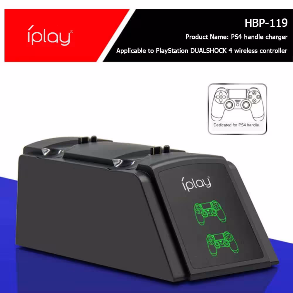 Parada de carga del controlador PS4