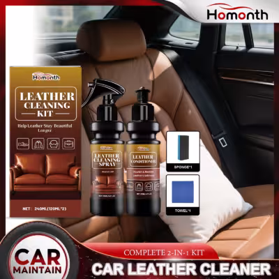 Natürliches Hautpflegeset für Auto und Zuhause mit Flüssigkeit und Creme