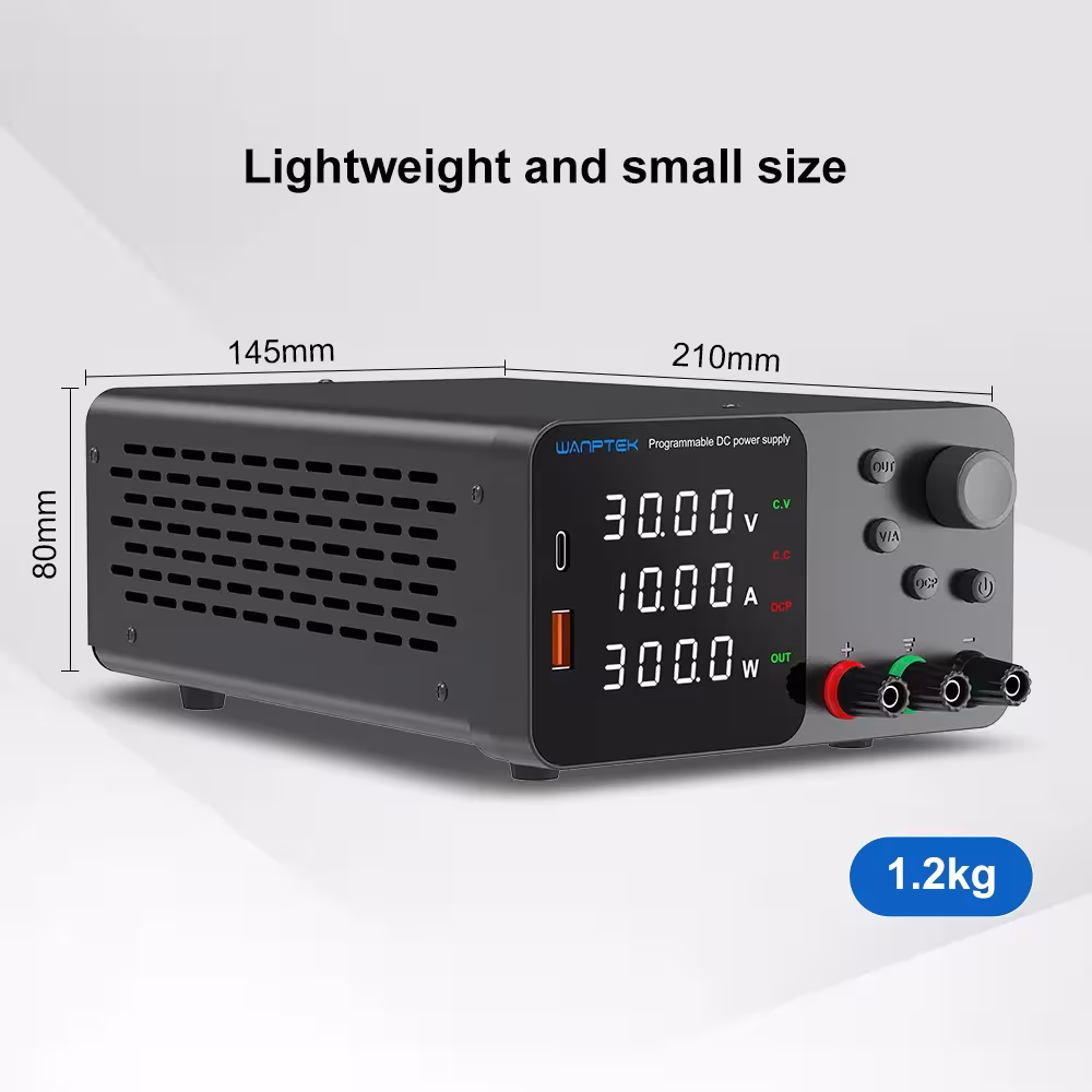 alimentatore CC regolabile