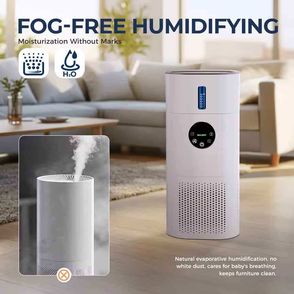 purificador de aire con humidificador
