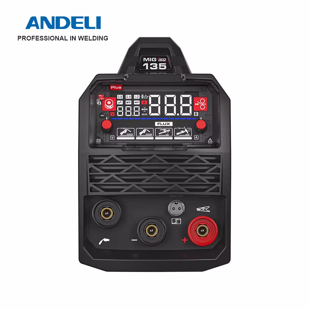 ANDELI MIG-135 MIG suvirinimo aparatas 3 in 1 MMA TIG LED ekranu