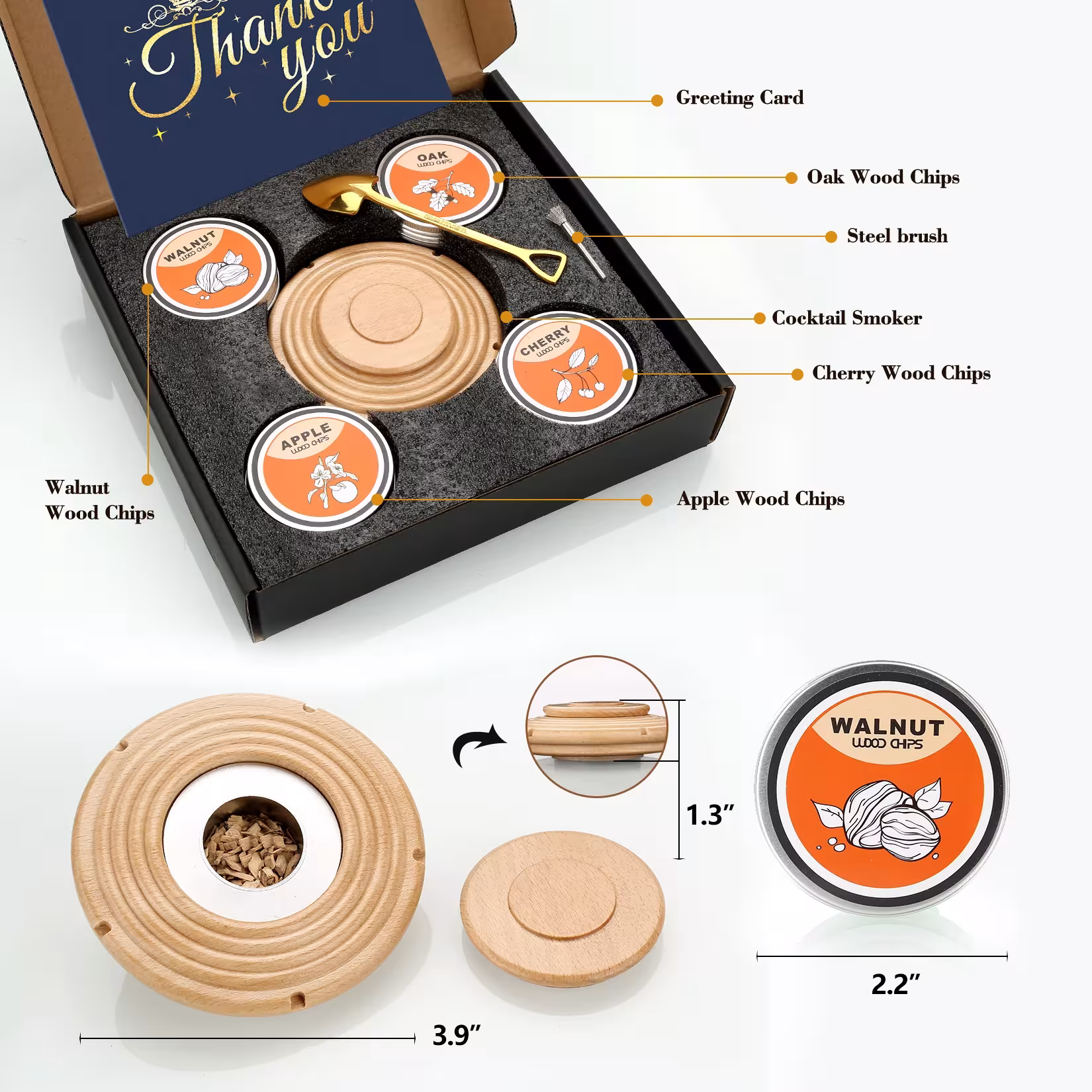 Kit de fumoir pour cocktails
