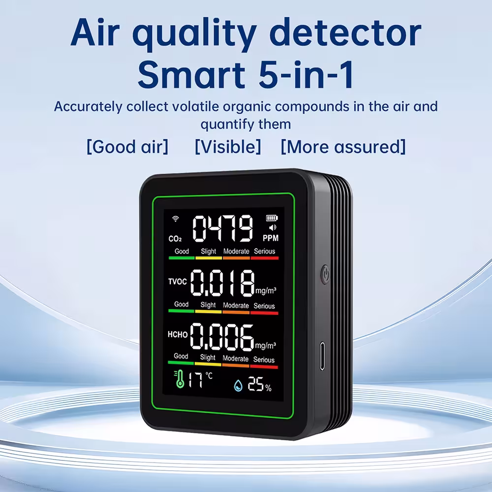 moniteur de qualité de l'air WiFi