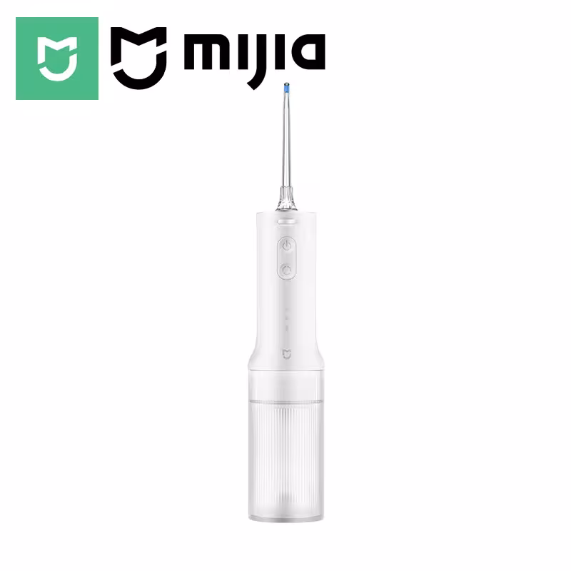 MIJIA Elektrinė Burnos Irigatoriaus Patobulintas Modelis Ultrasoniniu Režimu 90 Dienų