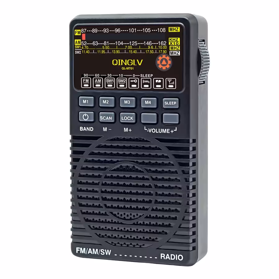retro mechaninis FM radijas