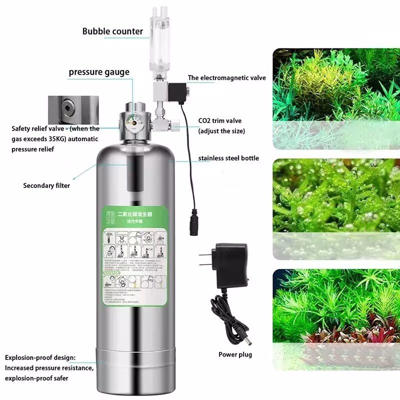 Générateur de CO2 pour aquarium