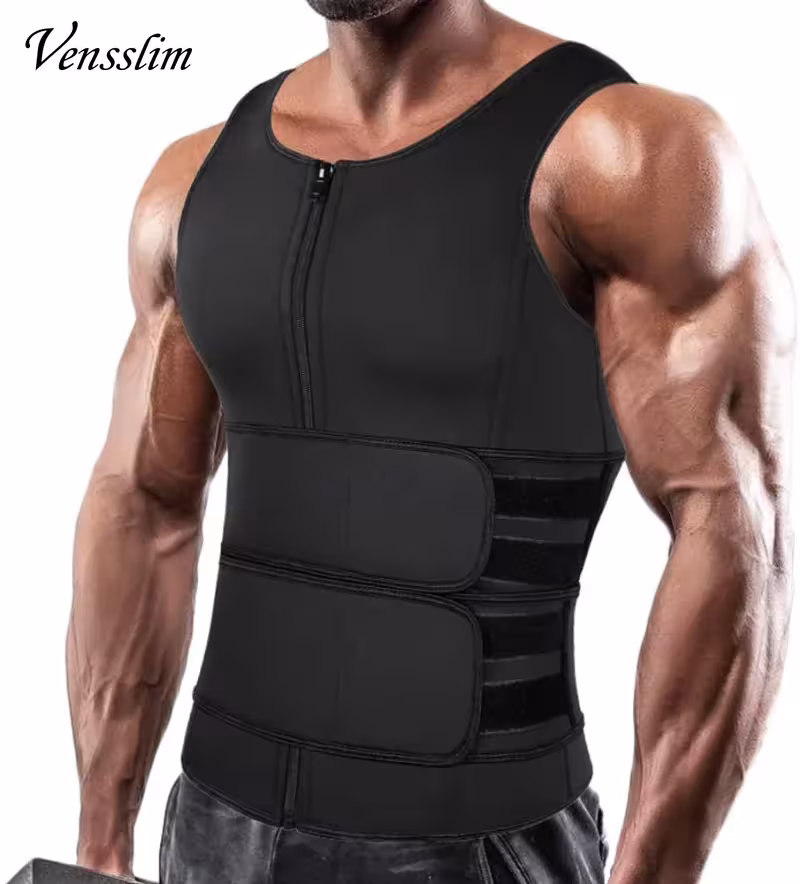 chaleco de formación masculina