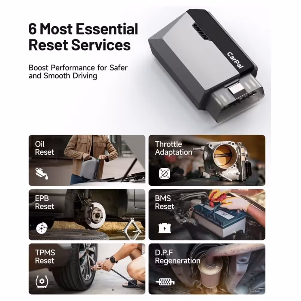 TOPDON Carpal OBD2 lettore Bluetooth auto diagnostica iOS Android
