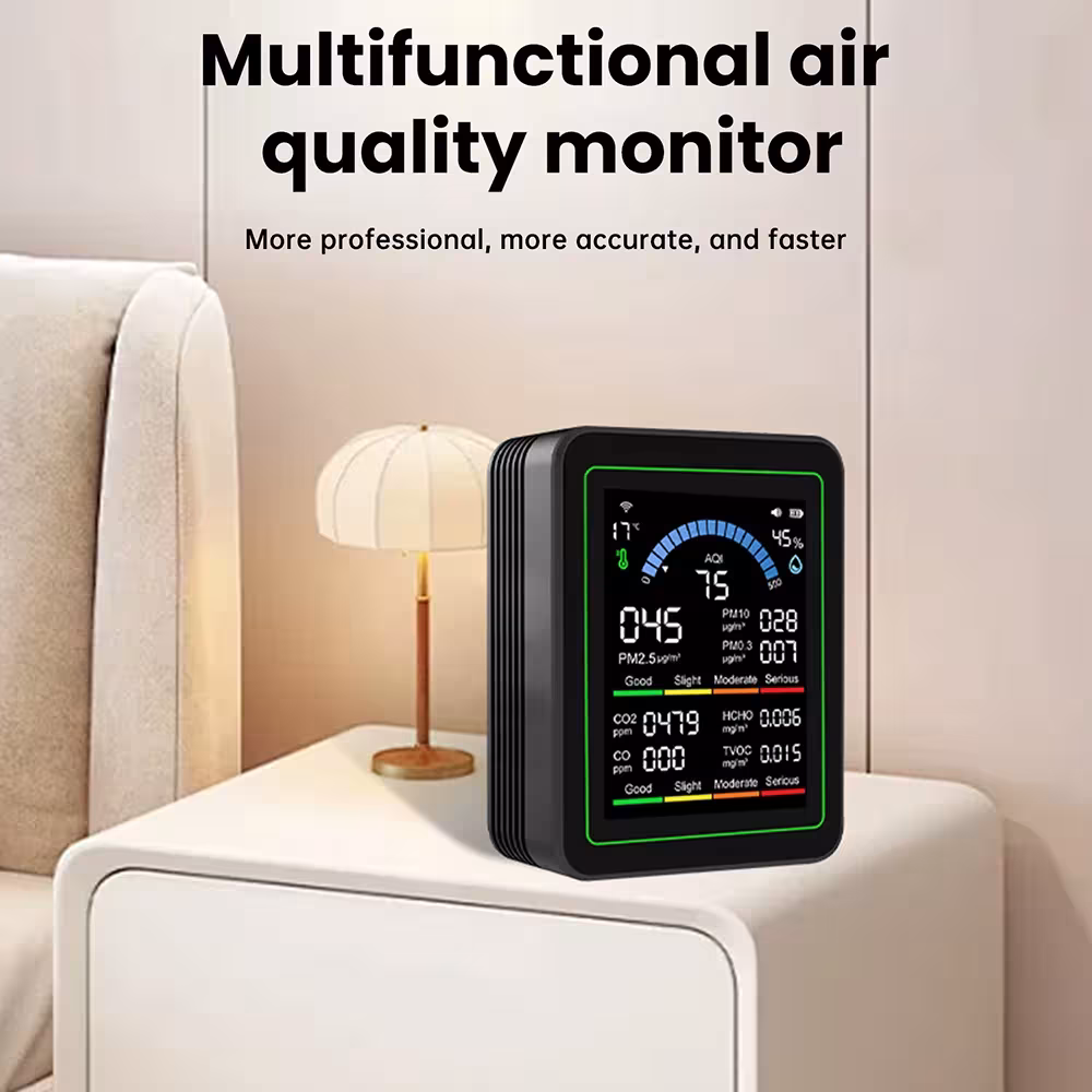 medidor de calidad del aire WiFi