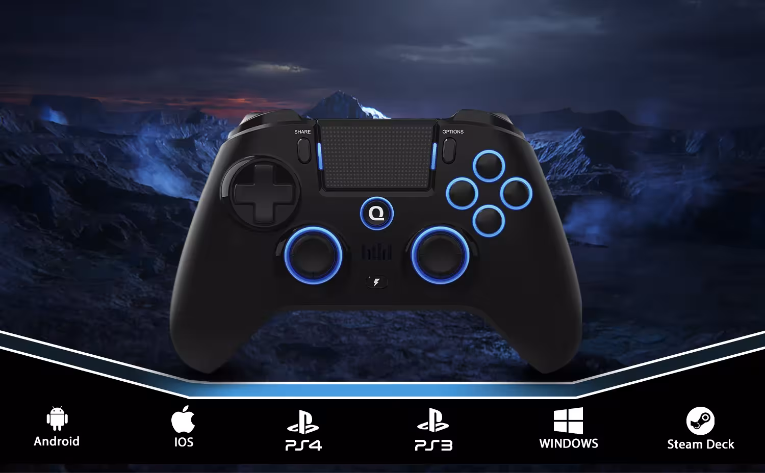 controlador inalámbrico para juegos