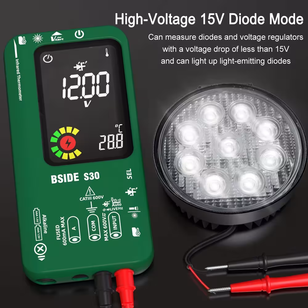 digital multi-meter temperature