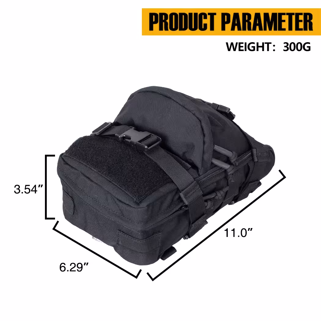 sac à dos d'hydratation tactique