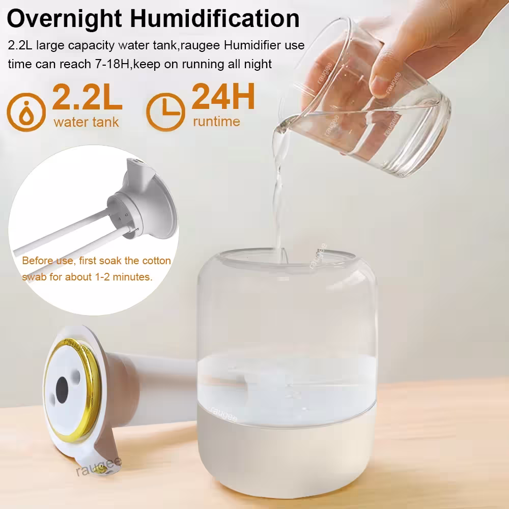 oro drėkintuvas 2.2L
