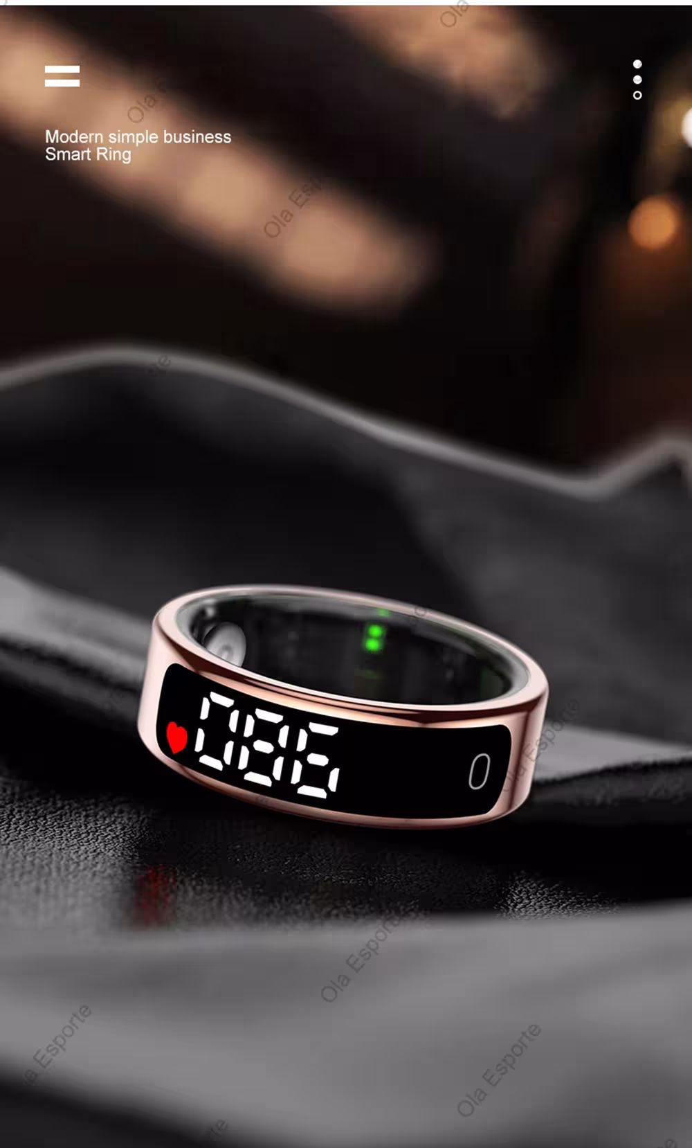smart ring with display