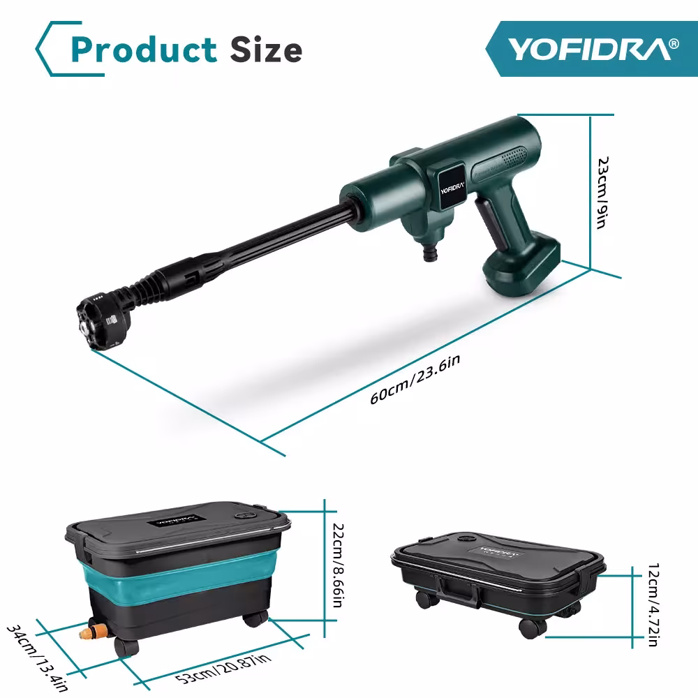 wireless high pressure washing machine