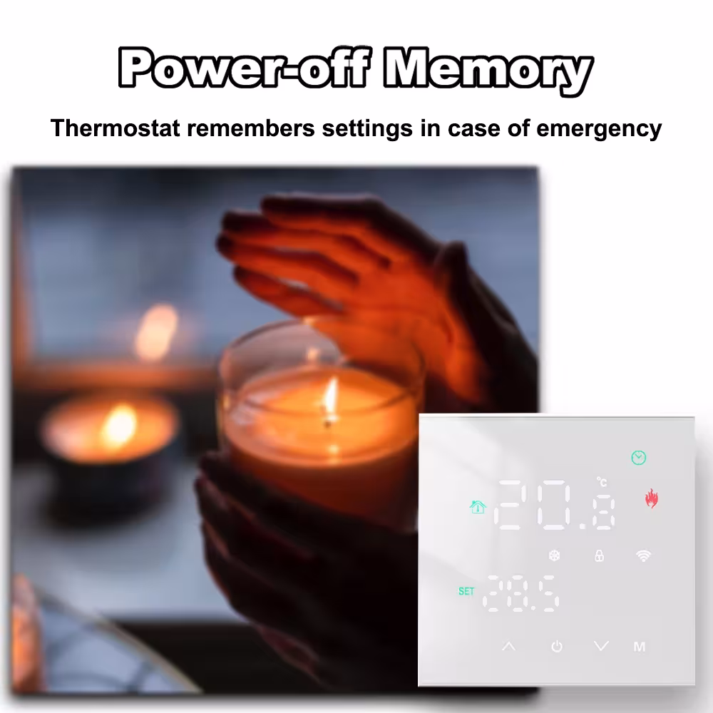 thermostat intelligent pour chauffage au sol