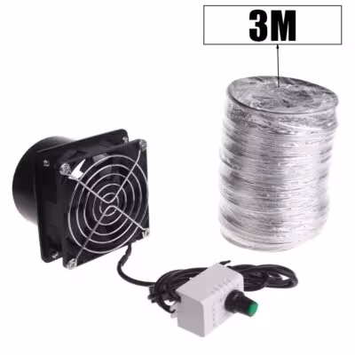Ammortizzatore ventilatore con controllo USB e tubo 6m