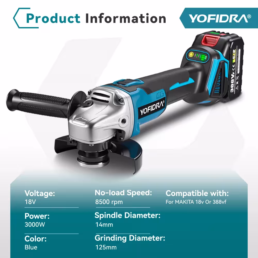 bevelmuo angle grinder 125mm