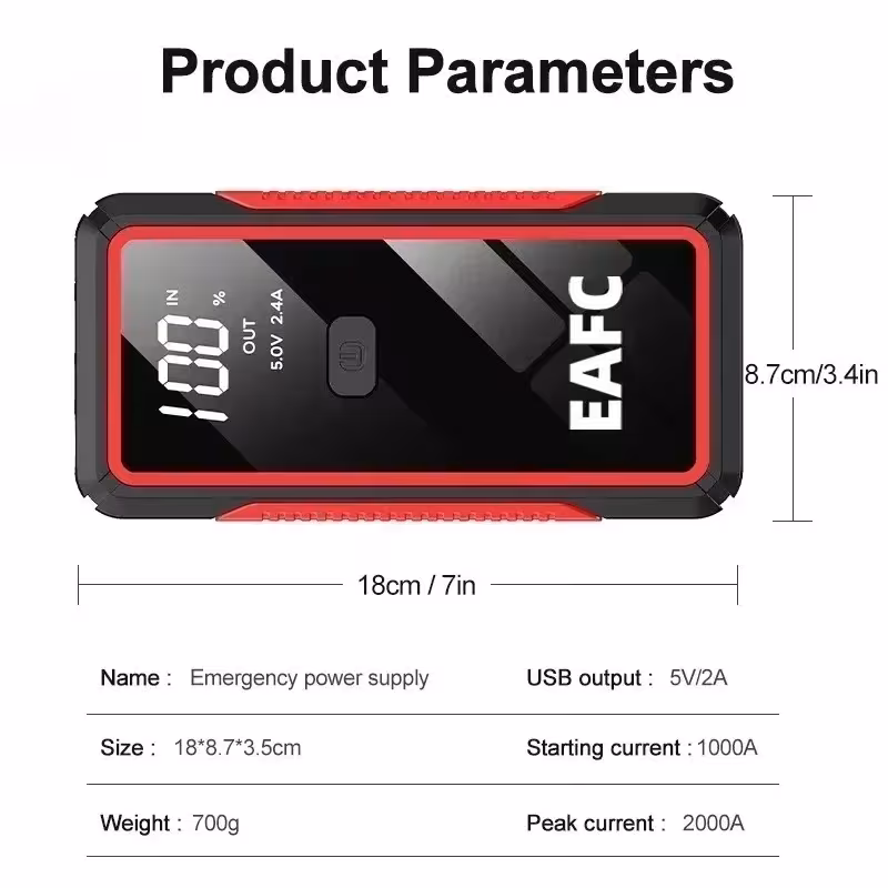 avviatore auto power bank