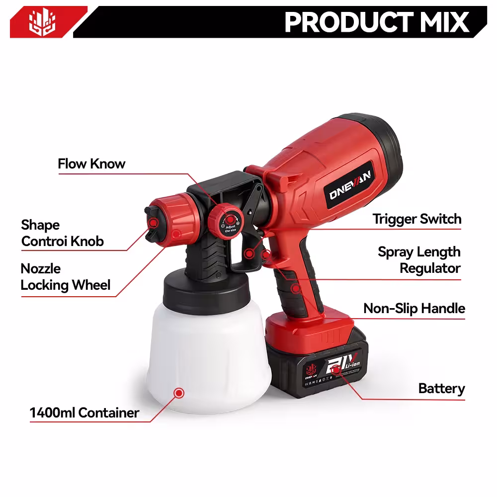 cordless paint sprayer machine