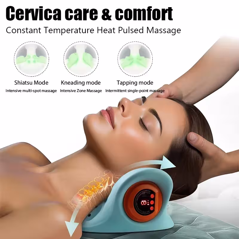 oreiller de massage cervical
