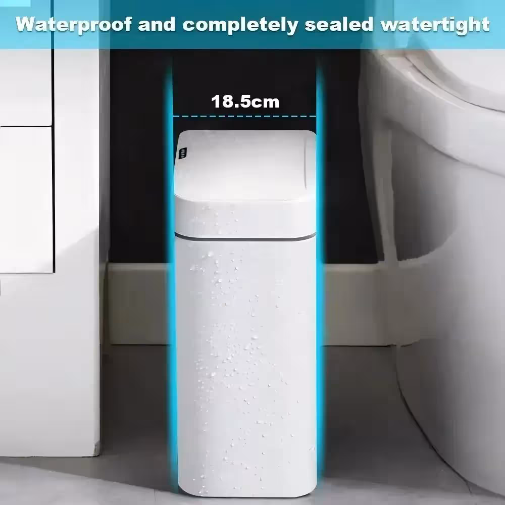 smart sensor trash can