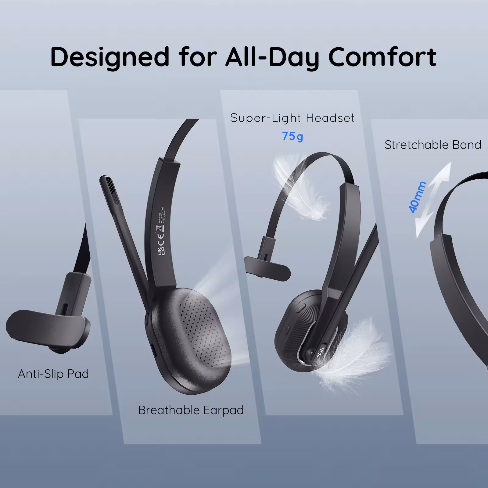 Wireless Bluetooth ausai biurui