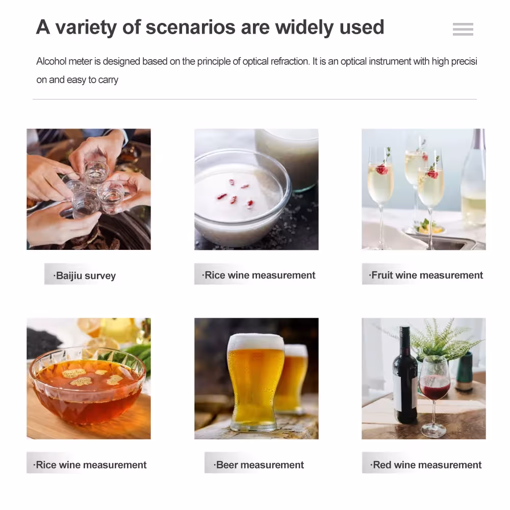 réfractomètre à alcool
