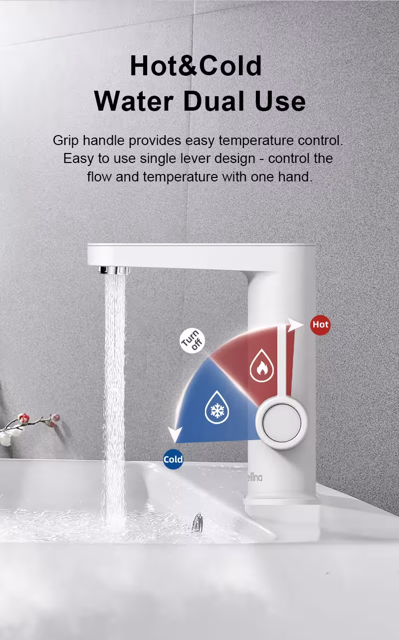electric mixer with hot water