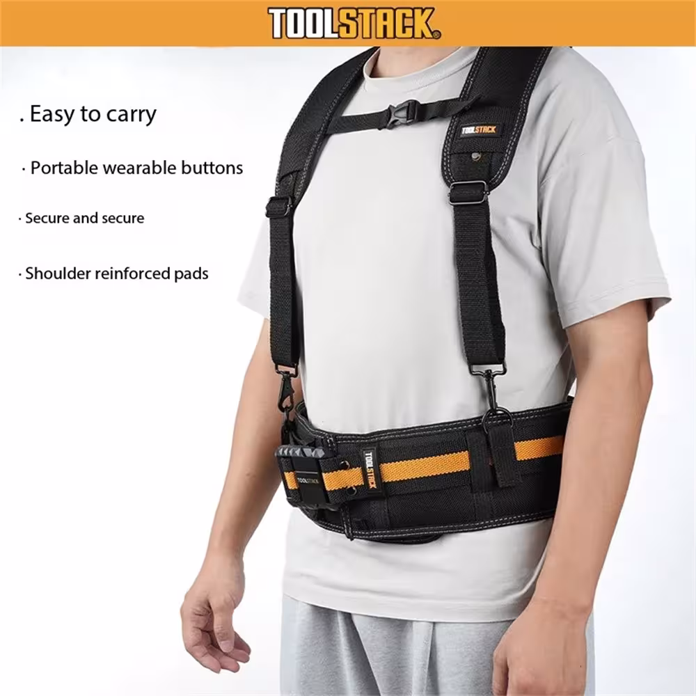 working belt with shoulder strap