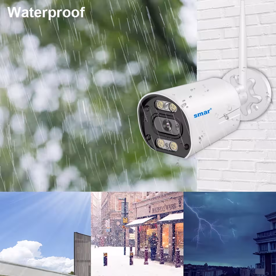 WiFi CCTV sistema 5MP