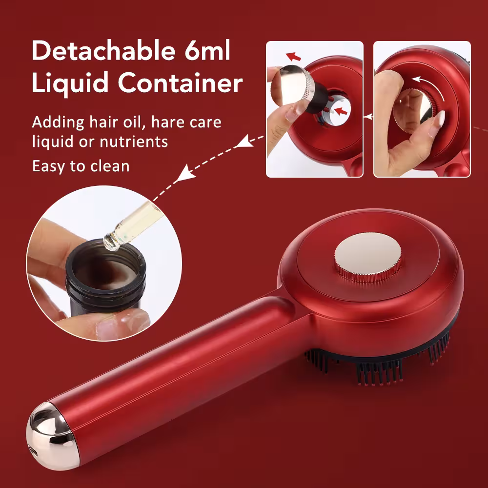 pettine di massaggio elettrico per capelli