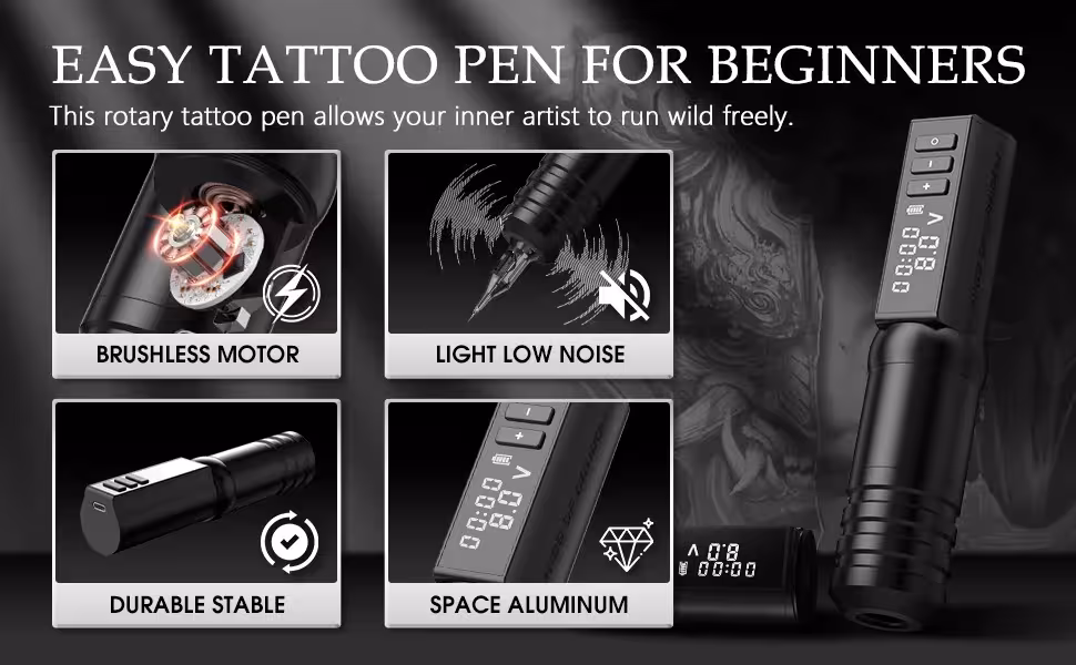 apparecchi di tatuaggio senza fili