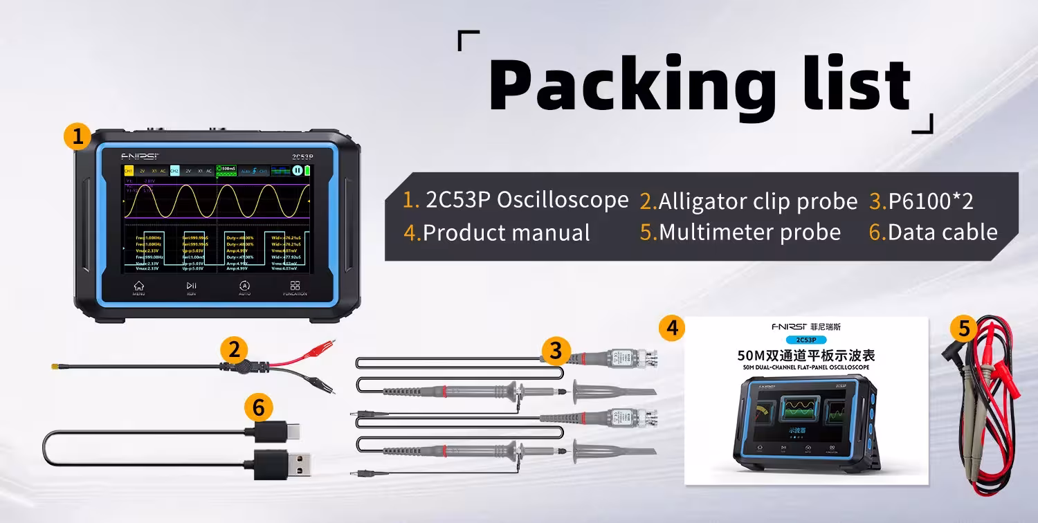 portable oscilloscope multimeter