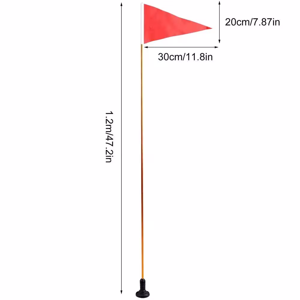 drapeau de sécurité pour kayak