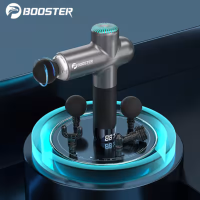 Booster Muscle Massagepistole elektrisches Gerät für Nacken- und Faszienentspannung
