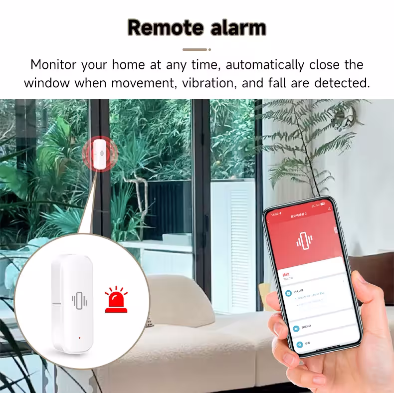 ZigBee vibration detector