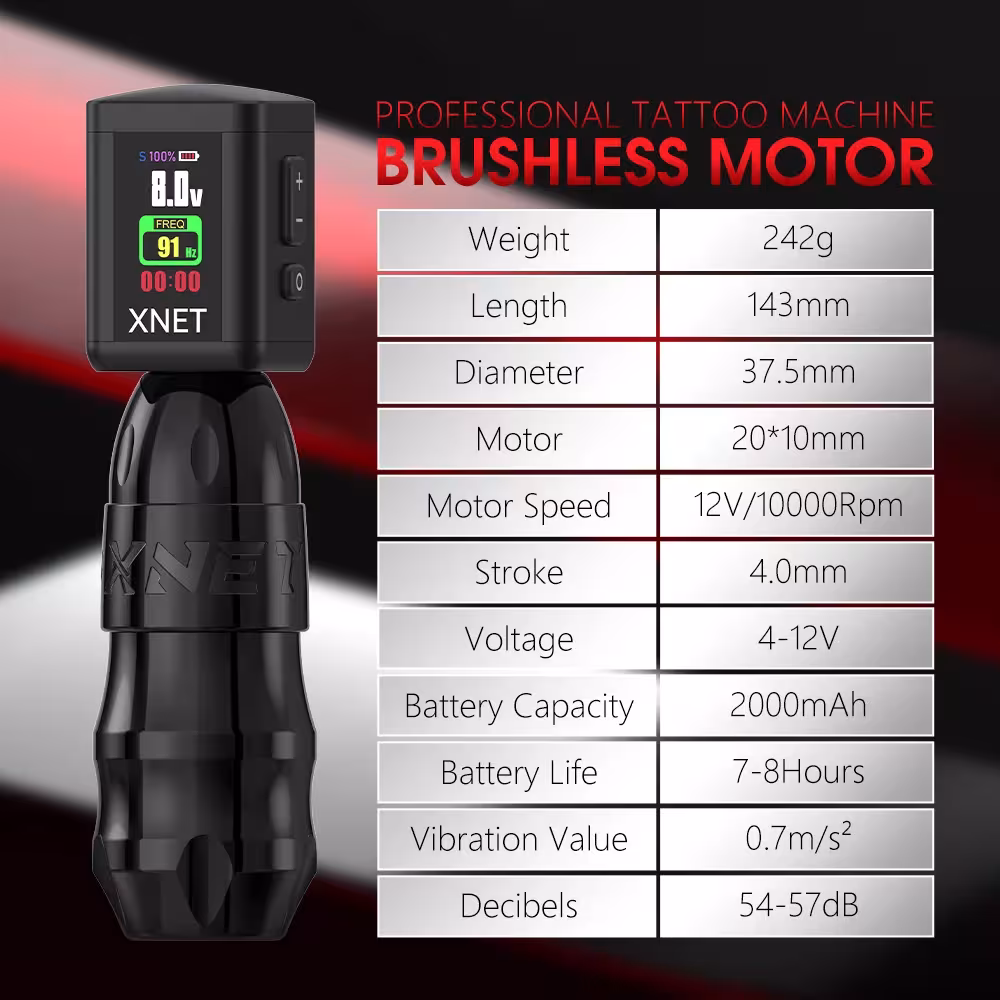 wireless tatuiruotės mašina