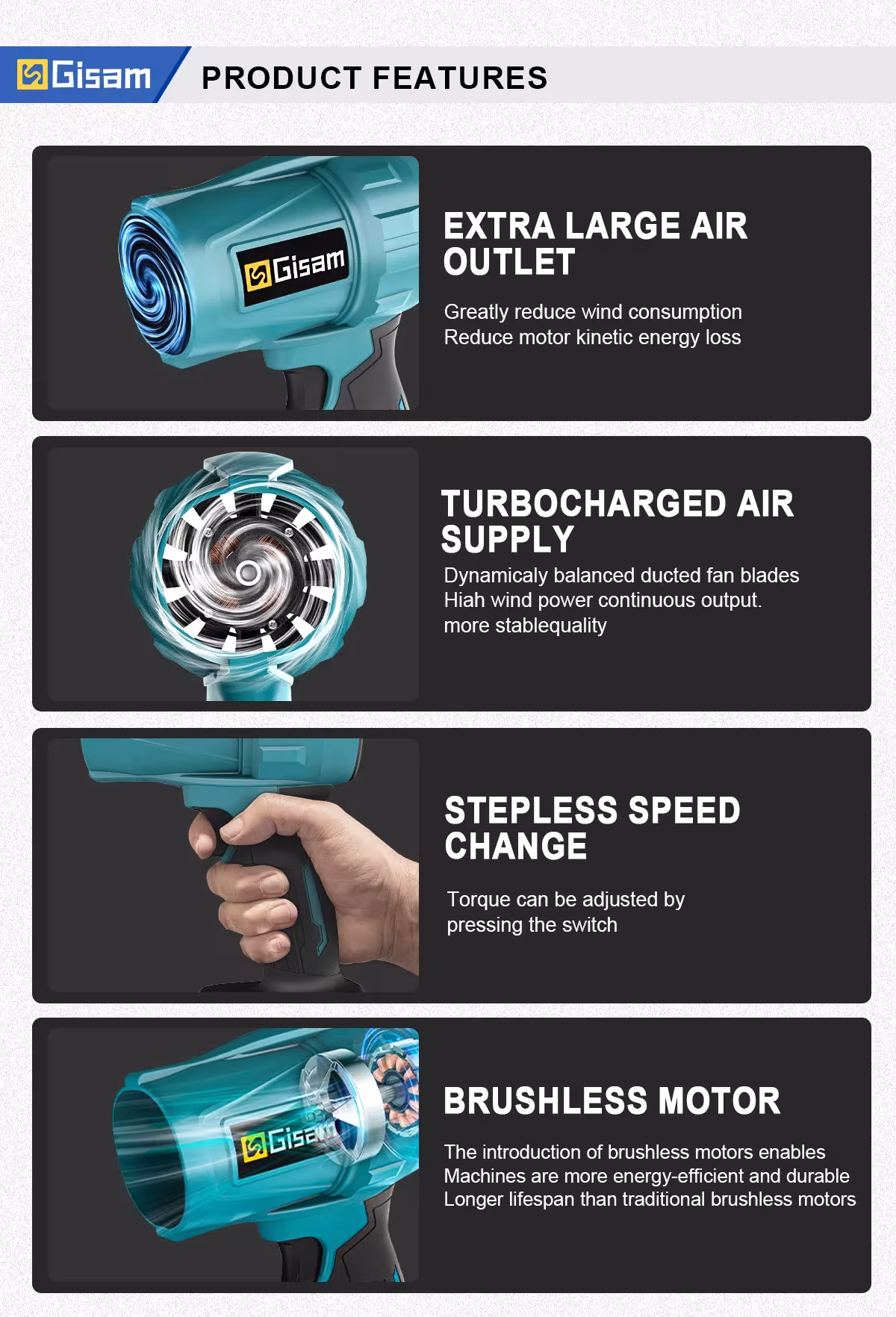 souffleur électrique Makita 18V